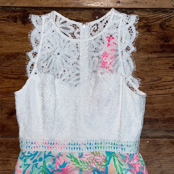 NWT Lilly Pulitzer Sharice Stretch Shift Dress - Picture 6 of 13